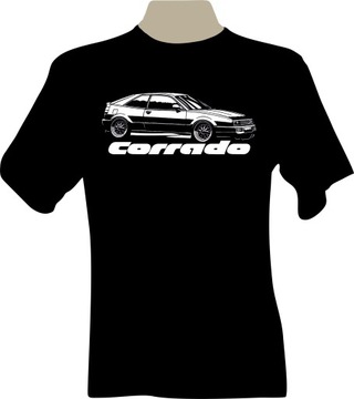 KOSZULKA T-shirt z nadrukiem dla fana VW CORRADO