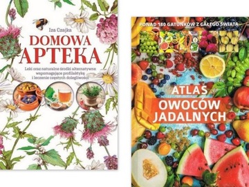 Domowa apteka + Atlas owoców jadalnych Natura