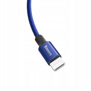 USB-кабель для Apple Lightning 8-контактный BASEUS 2.4A 1,8м прочная оплетка 180см