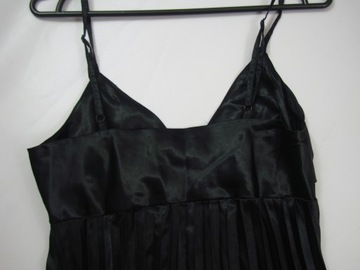 ŚLICZNA czarna plisowana sukienka CARRY r.36