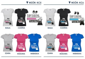 KOSZULKA CIĄŻOWA KC DLA PRZYSZŁEJ MAMY STYLOWA! XL