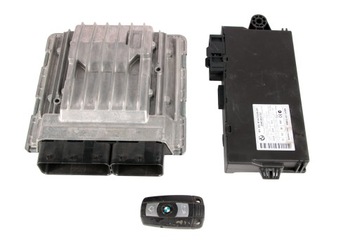 BMW E90 318i N43 KOMPUTER + CAS + KLUCZ 7579142