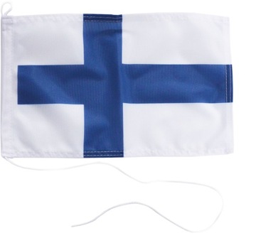 Flaga Finlandii Bandera Jachtowa Finlandia 30x20cm