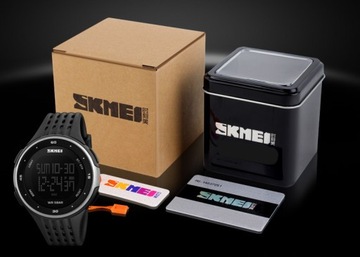 SKMEI ЖЕНСКИЕ СПОРТИВНЫЕ ЧАСЫ НОВЫЕ СВЕТОДИОДНЫЕ ВОДОНЕПРОНИЦАЕМЫЕ