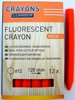 Смазочный мел и флуоресцентный карандаш NEON.