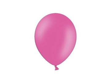 Balony różowe, fuksja 23 cm, 5 szt. urodziny, ślub