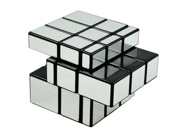 фото ориг. №8, Connector logical shengshou mirror cube 3x3 asymmetrical silver+ stand