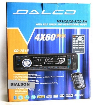 АВТОМОБИЛЬНОЕ РАДИО CD USB SD BLUETOOTH MP3 4x 60 Вт