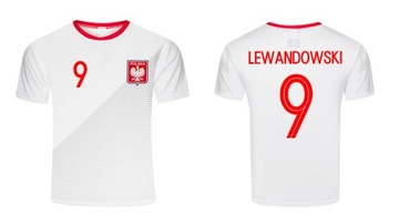 Футбольная форма LEWANDOWSKI 9, размер 146