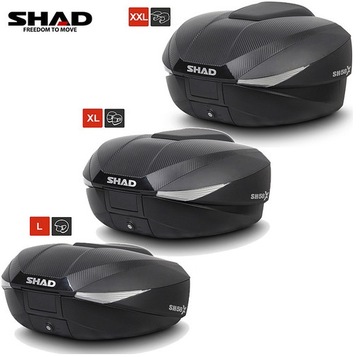 SHAD TRUNK МОТОЦИКЛ SH58X Carbon 46-58L