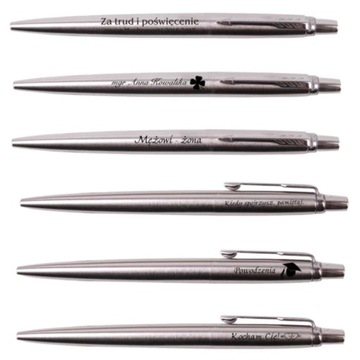 Шариковая ручка PARKER JOTTER Steel CT + БЕСПЛАТНАЯ ГРАВИРОВКА