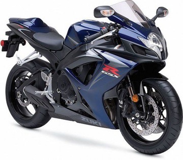 НАКЛЕЙКИ SUZUKI GSX-R-750 2007 K7 СИНИЕ