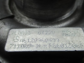 Mercedes W203 2.7 cdi турбокомпрессор A6120960499