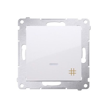 KONTAKT SIMON 54 włącznik krzyżowy LED DW7L.01/11