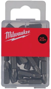 БИТА ДЛЯ ОТВЕРТКИ PZ1 25мм 25штMILWAUKEE