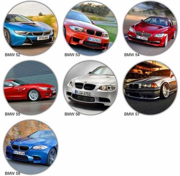 OPŁATEK na tort logo BMW front auta + imię i wiek