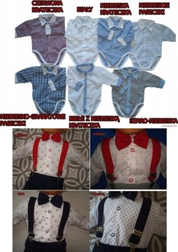 КОМПЛЕКТ ОДЕЖДЫ ДЛЯ КРЕЩЕНИЯ ИЗ 7 ЧАСТЕЙ КУРТКА СВИТЕР R 80