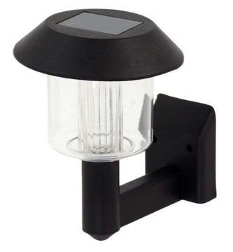 LAMPA SOLARNA LED ŚCIENNA KINKIET OŚWIETLENIE HIT