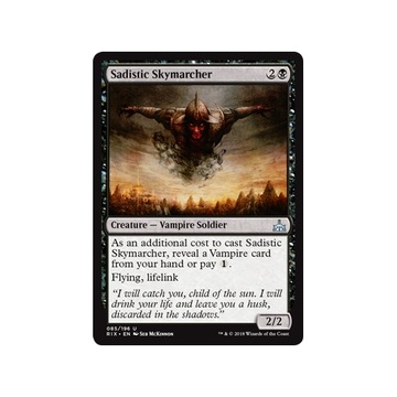 MTG 2x Sadistic Skymarcher (Uncommon)