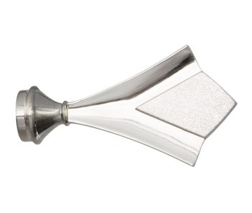 Zakończenie BORGHESE 19mm EFEKT STALI NIERDZEWNEJ