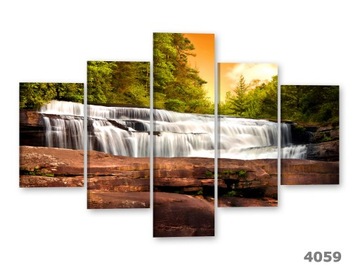 POMOST Obrazy na płótnie 125x85 Obrazy częściowe