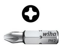 Bit Professional Phillips PH2 x 25mm WIHA