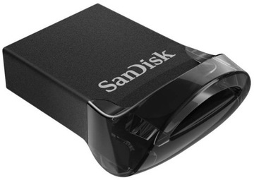 Флеш-накопитель Sandisk Ultra Fit 256 ГБ USB 3.1 Mini Nano, 400 Мбит/с, сверхбыстрый