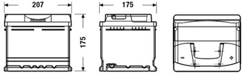 544402044 VARTA АККУМУЛЯТОР 44AH /+P/ AUDI,SEAT,VW