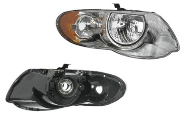 reflektor lampa przód prawa Chrysler Voyager 05-07