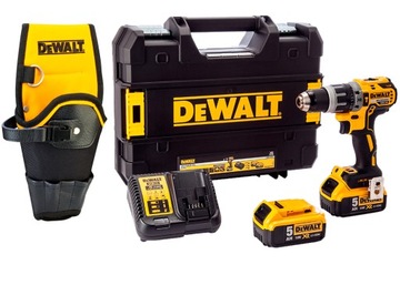 DCD796P2 DeWalt WKRĘTARKA 18V 2x5,0Ah UDAR +KABURA