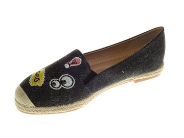 ESPADRYLE DAMSKIE H861 Black r.39