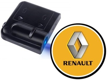 ŚWIATŁA LED POWITALNE LOGO RENAULT BEZPRZEWODOWE