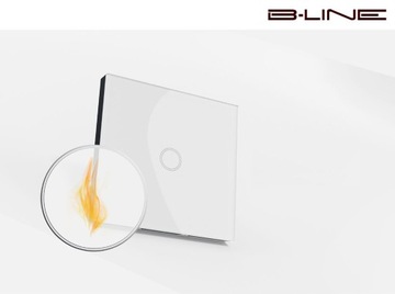 B-LINE PRS СЕНСОРНЫЙ ВЫКЛЮЧАТЕЛЬ СТЕКЛА ДИММЕР 1G