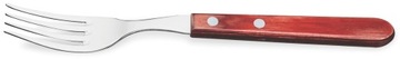 TRAMONTINA 12x Widelec 22cm JUMBO Bordowy POLYWOOD
