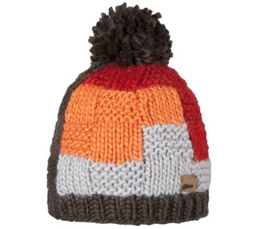 Czapka z pomponem Barts Quilt Beanie Brown *W-Wa