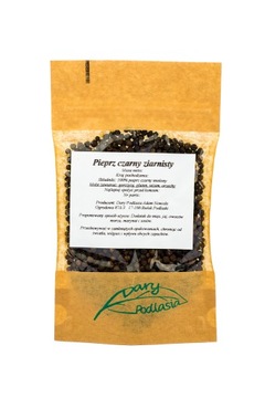 Pieprz czarny ziarno naturalny -50g-Dary Podlasia