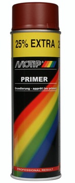 MOTIP LAKIER PODKŁAD AKRYLOWY CZERWONY 0,5L
