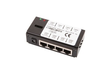 Adapter Multi PoE - 4 porty PoE, zas. z portu LAN