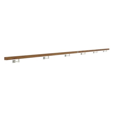 фото ориг. №2, Handrail wall-mounted wooden 40x40 560cm oak color