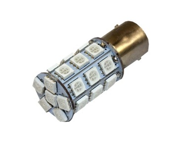 ŻARÓWKA POMARAŃCZOWA PY21W 26 LED SMD5050