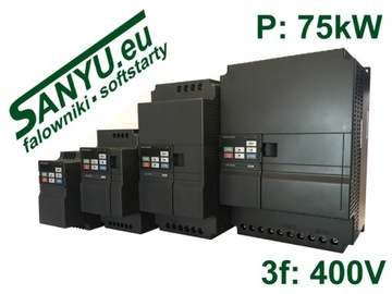 Инвертор SANYU SX2400 P: 75 кВт 3f: 400 В