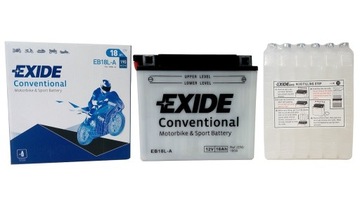 Аккумулятор Exide EB18L-A/YB18L-A 12В 18Ач 190А