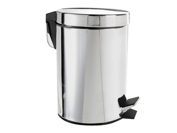 КОРЗИНА ПЕДАЛЕЙ BASIC CHROME 3L BISK