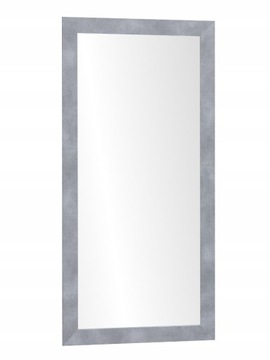 NOWOCZESNE lustro w ramie BETON 150x60 LOFT