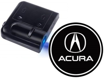 ŚWIATŁA LED POWITALNE LOGO ACURA BEZPRZEWODOWE 3D