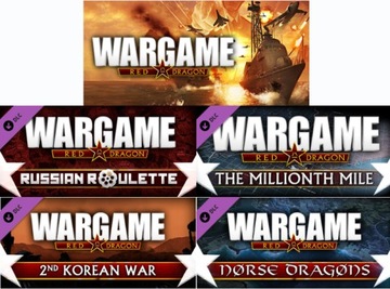 WARGAME RED DRAGON + 4 DLC PL PC STEAM KLUCZ + BONUS