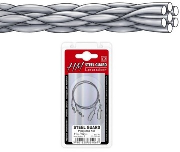 Przypon Dragon HM Steel Guard 1x7 5kg 35cm
