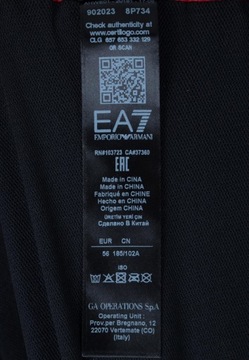 EA7 Emporio Armani szorty kąpielówki męskie roz XL