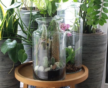 фото ориг. №3, Jar glass sloj gigantic left - h55 with a plug las в s