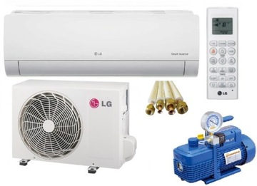 KLIMATYZATOR LG WIFI 2,5kW 25m2 SAMODZIELNY ZESTAW